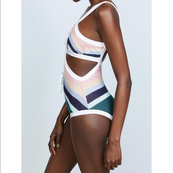 Suboo Lace Up Front Cut Out Paradiso Swimsuit - Picture 15 of 16